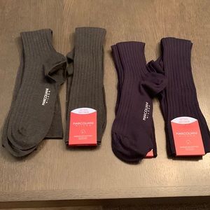MARCOLIANI MILANO socks 2grey/2dark blue